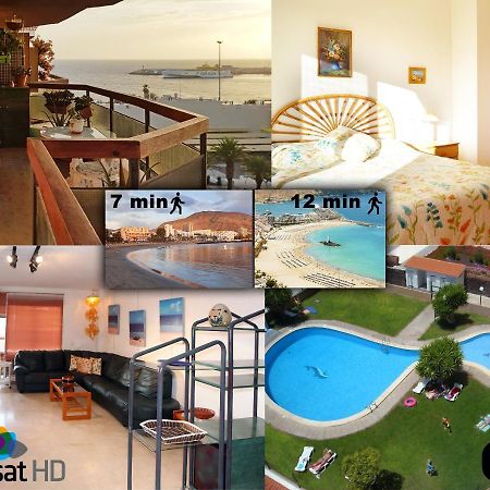 Jardin Canario Primera Linea De Playa ลอส กริสเตียนอส ภายนอก รูปภาพ