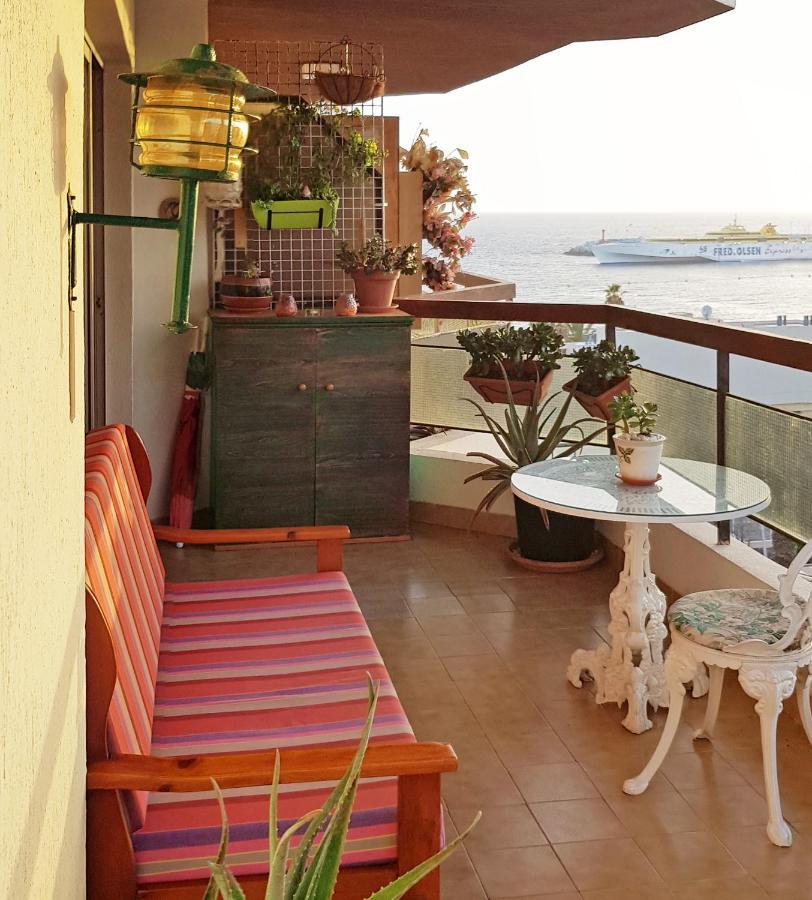 Jardin Canario Primera Linea De Playa ลอส กริสเตียนอส ภายนอก รูปภาพ