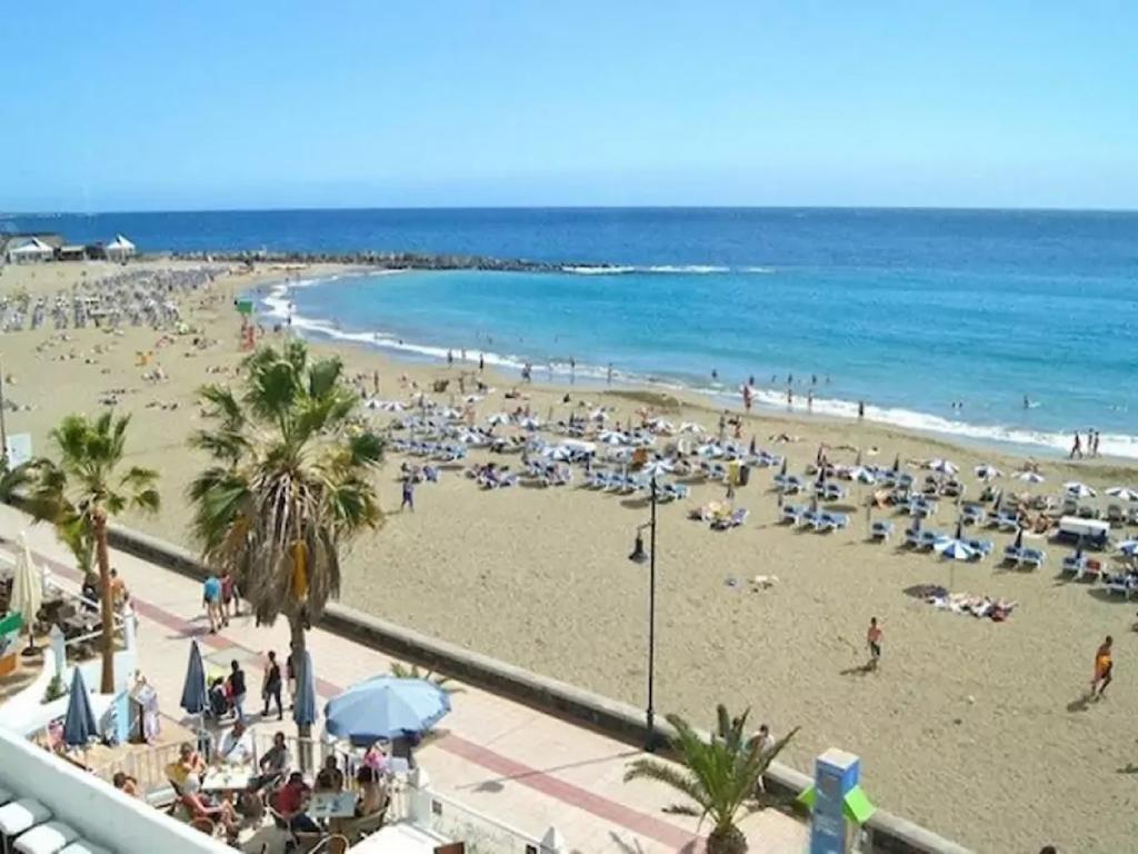 Jardin Canario Primera Linea De Playa ลอส กริสเตียนอส ภายนอก รูปภาพ