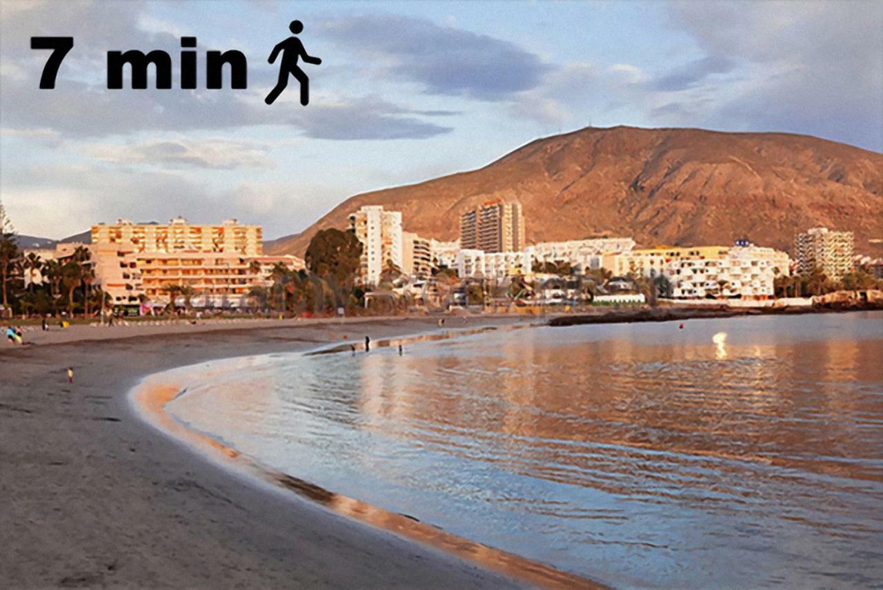 Jardin Canario Primera Linea De Playa ลอส กริสเตียนอส ภายนอก รูปภาพ