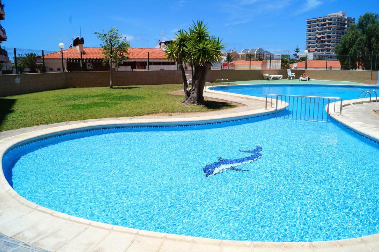 Jardin Canario Primera Linea De Playa ลอส กริสเตียนอส ภายนอก รูปภาพ
